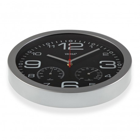 WALL CLOCK BLACK PAMUK