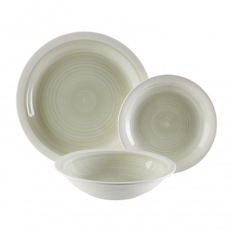LEGRAND GREY 18-PIECE DINNER SET