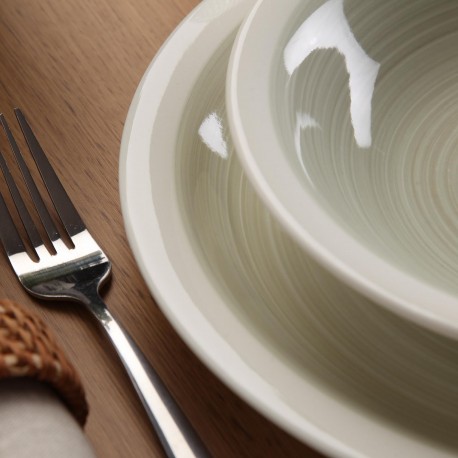 LEGRAND GREY 18-PIECE DINNER SET