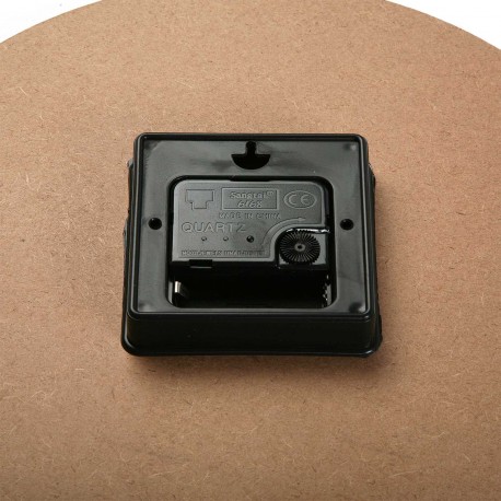 WOODEN CLOCK WORLD 28CM