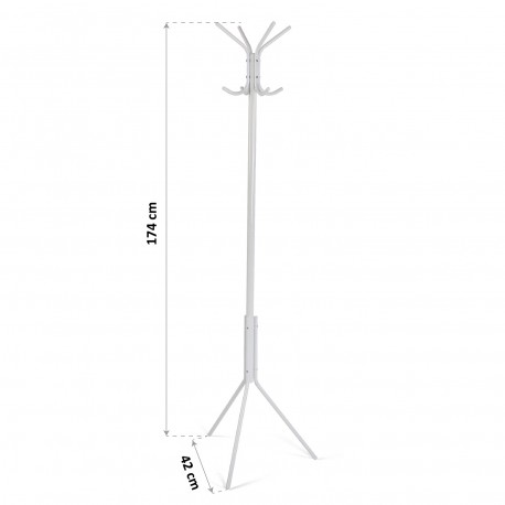 WHITE COAT HANGER KALA