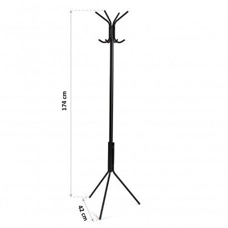 BLACK COAT HANGER KALA