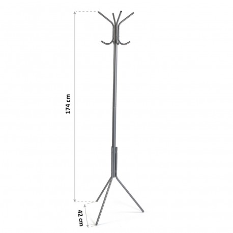 GREY COAT HANGER KALA