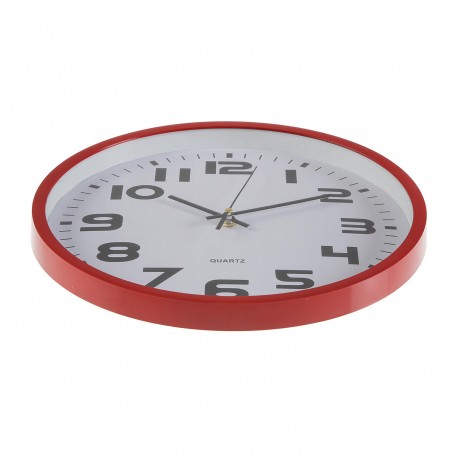 RED KITCHEN CLOCK 30,5CM