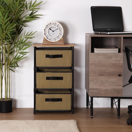 3 DRAWERS BATHROOM CHEST