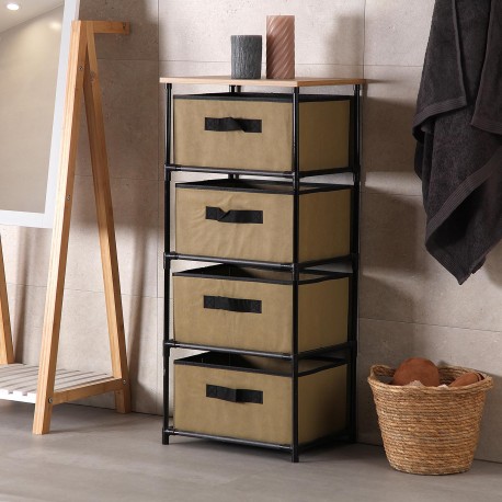 4 DRAWERS BATHROOM CHEST