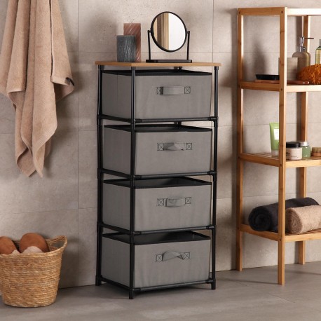 4 DRAWERS BATHROOM CHEST