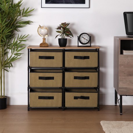 6 DRAWERS BATHROOM CHEST