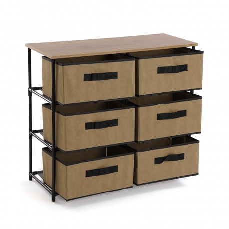 6 DRAWERS BATHROOM CHEST