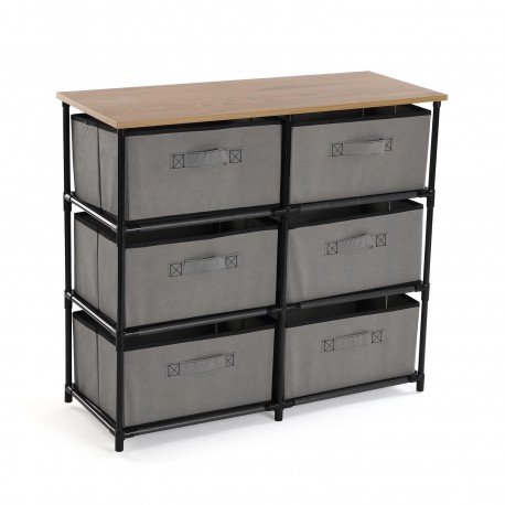 6 DRAWERS BATHROOM CHEST