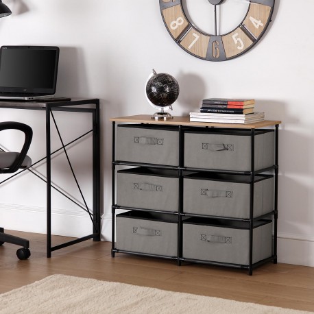 6 DRAWERS BATHROOM CHEST