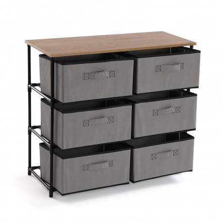 6 DRAWERS BATHROOM CHEST