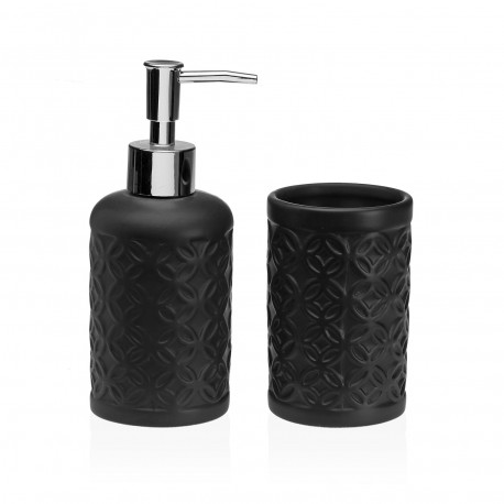 BLACK SET 2PCS BATHROOM