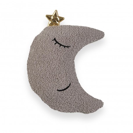 HALF MOON CUSHION WITH FILLING
