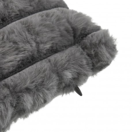 GREY CUSHION WITH FILLING 45X45