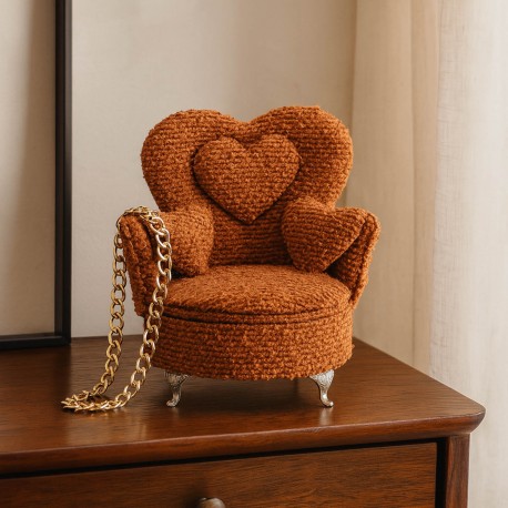 MUSTARD ARMCHAIR JEWELLERY BOX