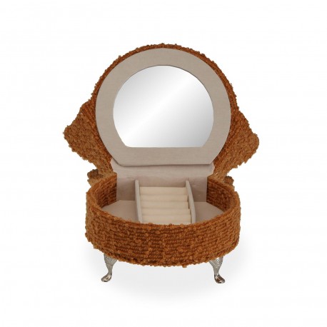 MUSTARD ARMCHAIR JEWELLERY BOX