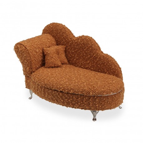 MUSTARD CHAISE LONGUE JEWELLERY BOX