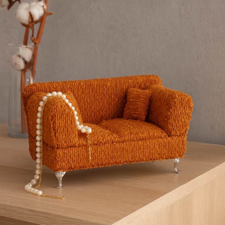 MUSTARD SOFA JEWELLERY BOX