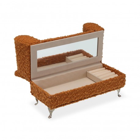 MUSTARD SOFA JEWELLERY BOX
