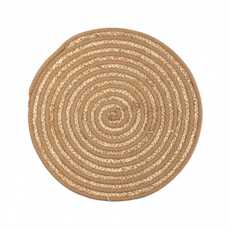 ROUND BEIGE PLACEMAT ROUND BEIGE PLACEMAT