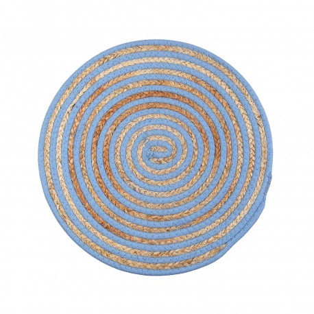 ROUND BLUE PLACEMAT ROUND BLUE PLACEMAT