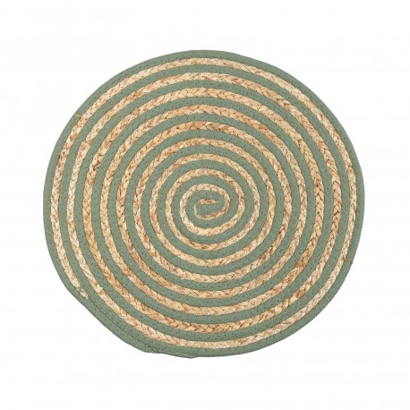 ROUND GREEN PLACEMAT ROUND GREEN PLACEMAT