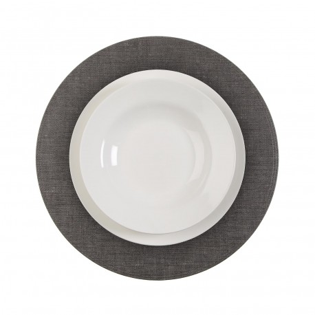 ROUND GREY PLACEMAT ROUND GREY PLACEMAT