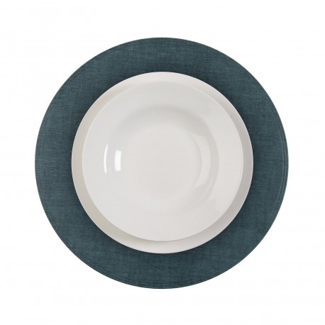 ROUND BLUE PLACEMAT ROUND BLUE PLACEMAT