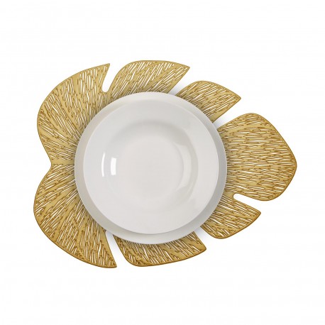GOLD LEAF PLACEMAT GOLD LEAF PLACEMAT