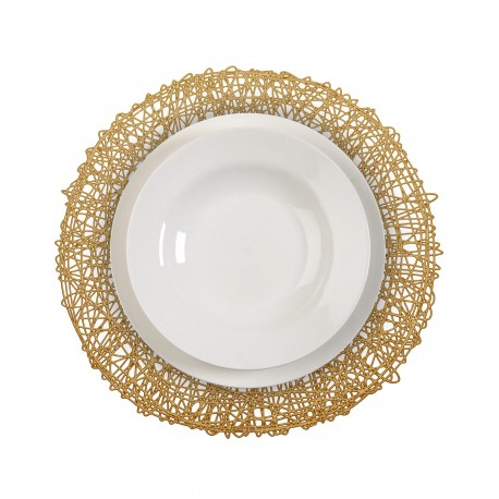 ROUND GOLD PLACEMAT ROUND GOLD PLACEMAT