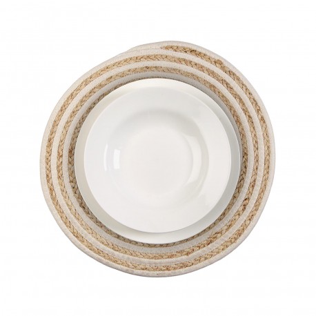 ROUND WHITE PLACEMAT ROUND WHITE PLACEMAT