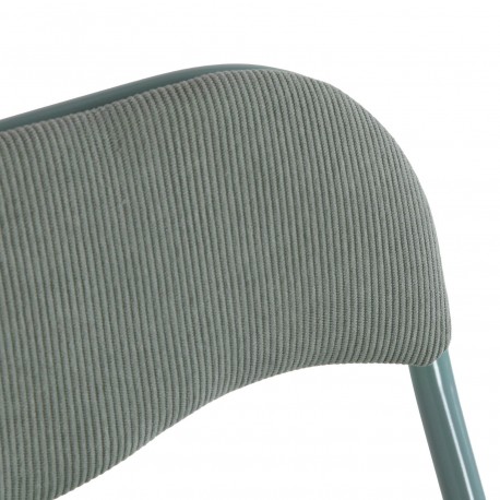 LIRA FOLDING CHAIR GREEN CORDUROY LIRA FOLDING CHAIR GREEN CORDUROY