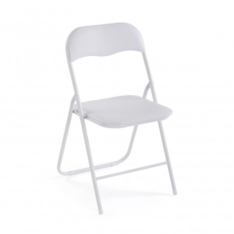 TORA FOLDING CHAIR WHITE TORA FOLDING CHAIR WHITE