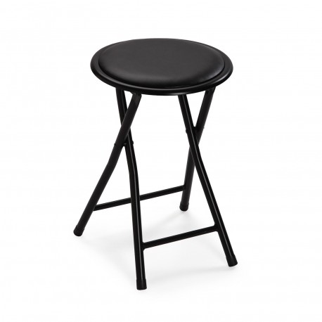 TOBY FOLDING STOOL BLACK