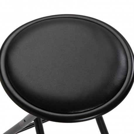 TOBY FOLDING STOOL BLACK