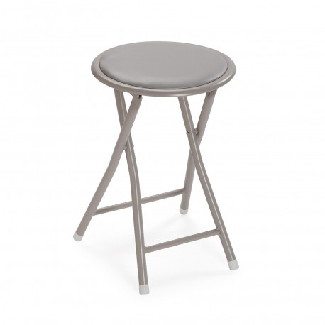 TOBY FOLDING STOOL GREY