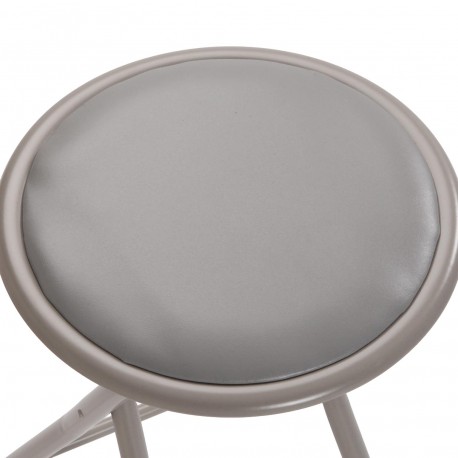 TOBY FOLDING STOOL GREY