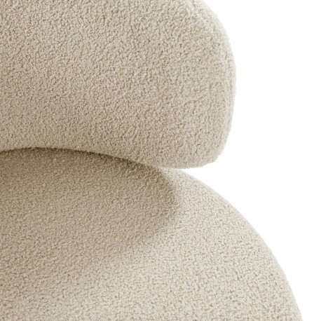 ERIE WHITE SHEEPSKIN ARMCHAIR