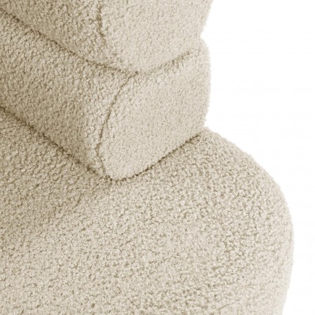 NEMI WHITE SHEEPSKIN ARMCHAIR