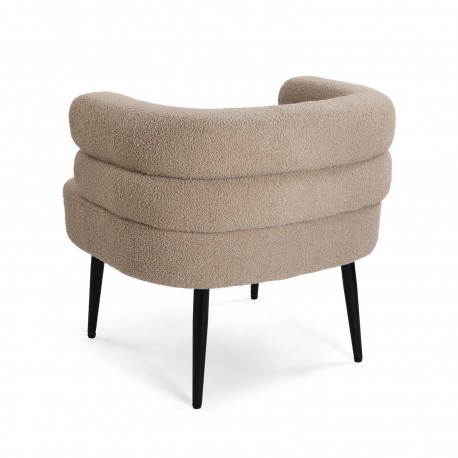 NEMI BEIGE SHEEPSKIN ARMCHAIR