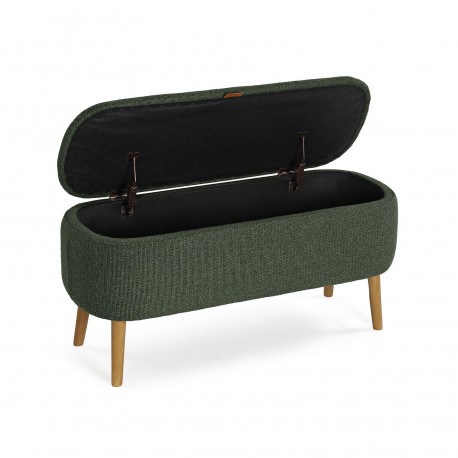 END BED BENCH GREEN MANIKO