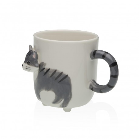 CAT EMBOSSED MUG