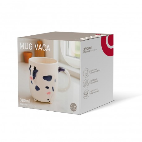 COW EMBOSSED MUG