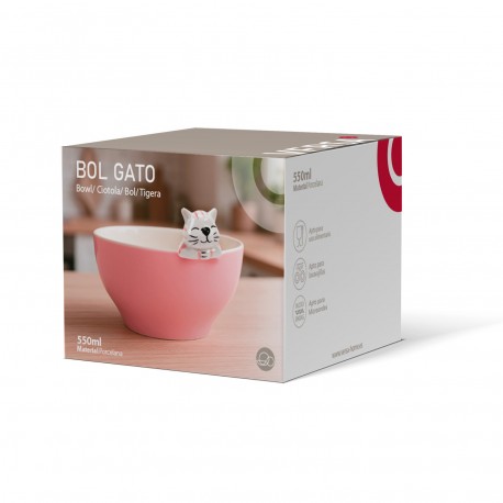 PINK CAT BOWL