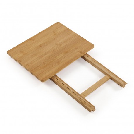 FOLDING WOODEN SIDE TABLE