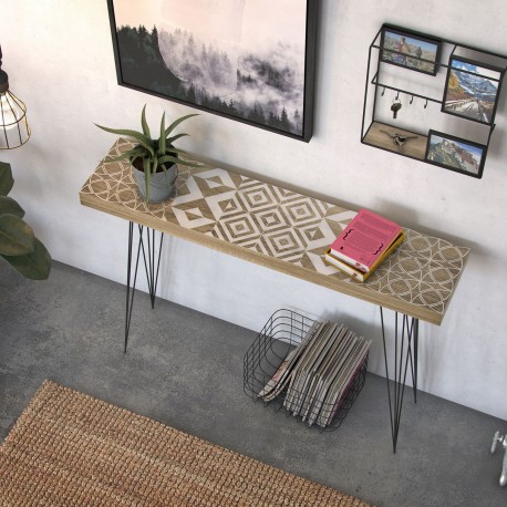 CONSOLE TABLE GEOMETRIC DALLAS
