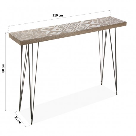 CONSOLE TABLE GEOMETRIC DALLAS