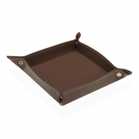 DARK BEIGE EMPTY POCKET TRAY 18CM