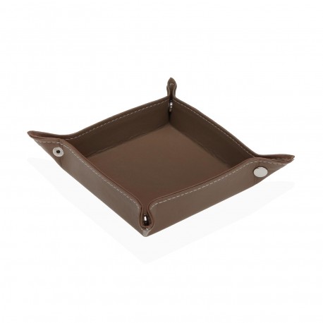 DARK BEIGE EMPTY POCKET TRAY 13CM